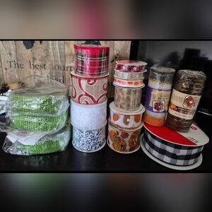 Assorted Decorative Ribbon Set